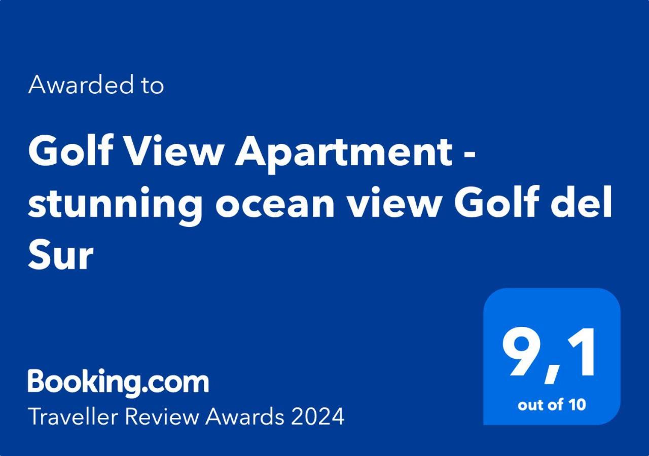 Golf View Apartment - Stunning Ocean View Golf Del Sur San Miguel de Abona Exterior foto